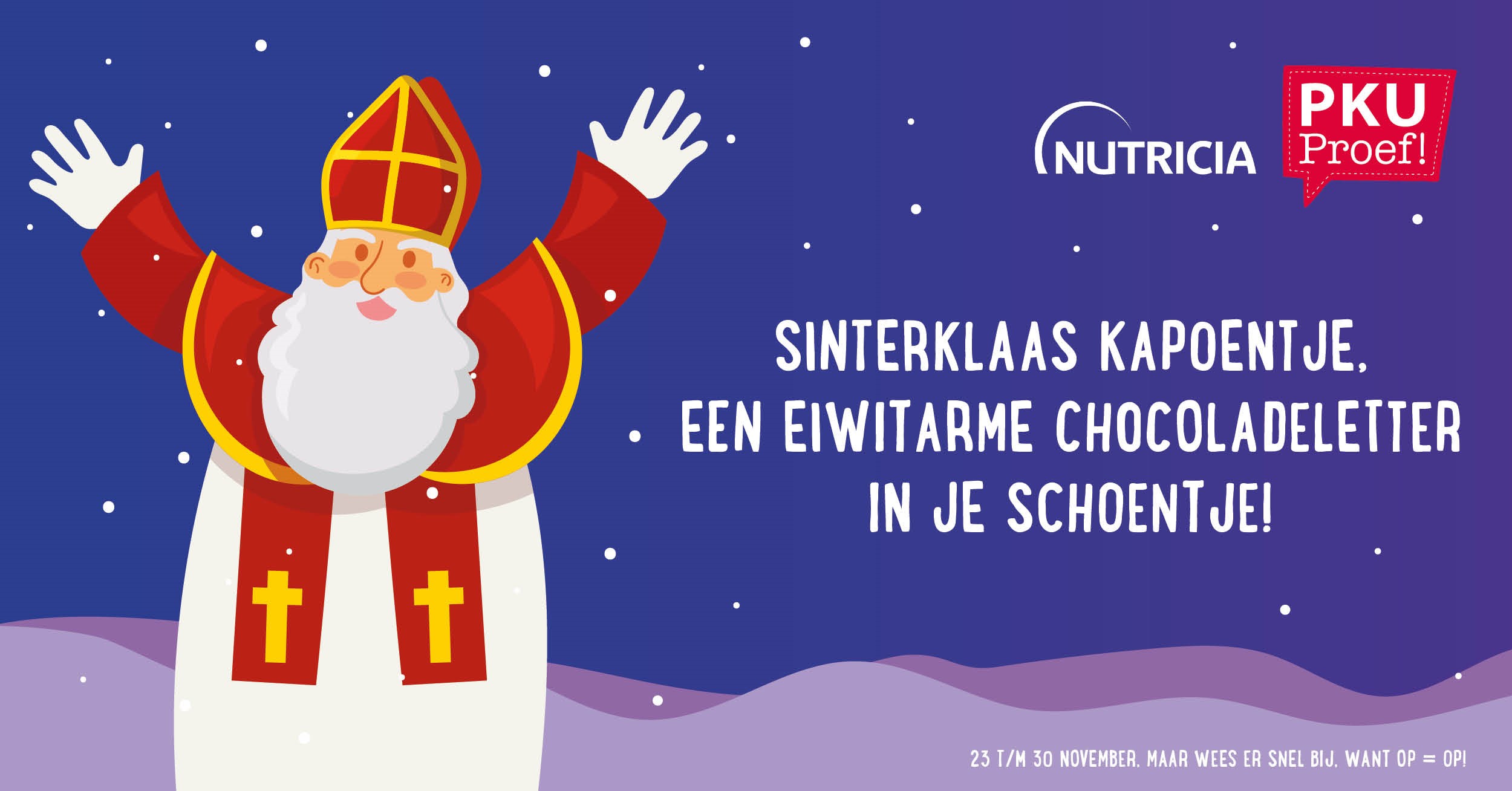 Sinterklaas chocoladeletter